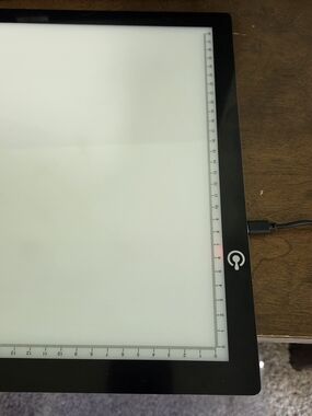 A3 LED Light Pad Tracing Box Drawing Board Dimmable USB Art Craft Sketching